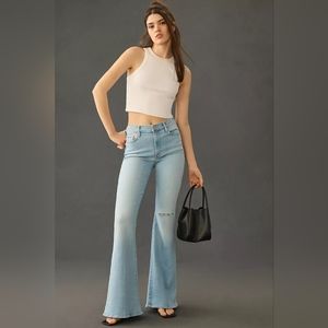 Mother The Super Cruiser High Waist Flare Jeans Size 27